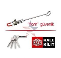 Kale Kilit HIRSIZLIK FIAM Anahtarlı Direskiyon Kilidi 19a005
