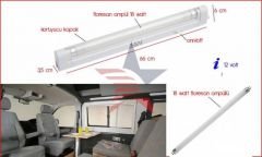 ModaCar 66 CM Floresan Ampüllü Tavan Lambası 370014