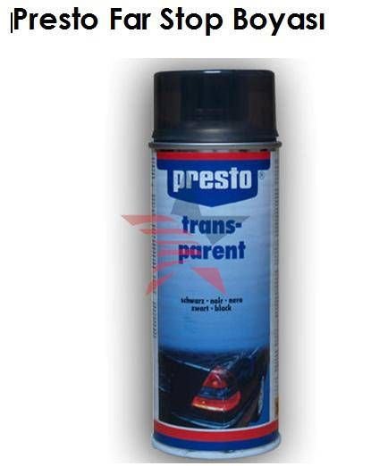 Presto KIRMIZI Far / Stop Boyası 90f10777