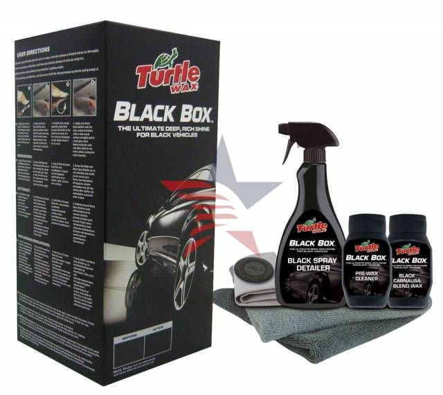 Turtle Wax BLACK BOX Zengin Siyah Parlaklık Seti 09g018