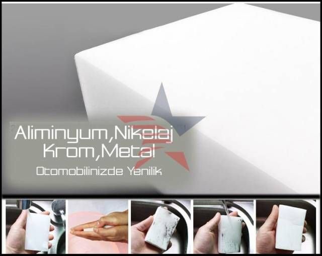 ModaCar NANO NikelajKrom Yüzey Temizlik Uygulama Süngeri 09c075