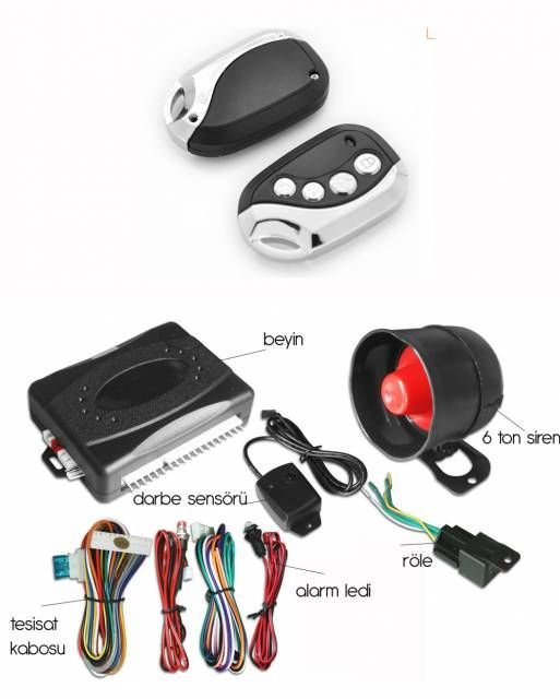 ModaCar Oto Alarm Seti
