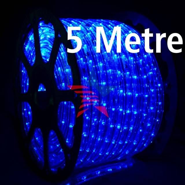ModaCar LED Mavi Hortum Neon Rulo Işık 5 Metre 370101