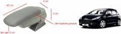 M-COMFORT PEUGEOT 307 GRİ 4 Fonksiyonlu Kolçak 30c017