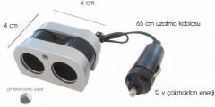 ModaCar 2>>1 MİNİ Çakmak Soketi