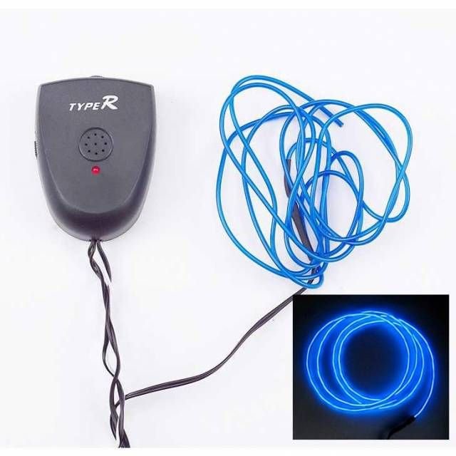 ModaCar Neon Sese Duyarlı 1,5 mt MAVİ Neon Kablo 371182