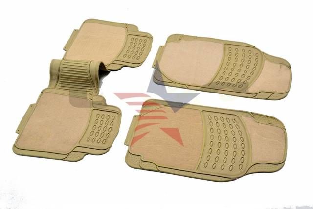 ModaCar BEJ Kauçuk+Halılı 4 Mevsim ÖN/ARKA Paspas Seti 381210