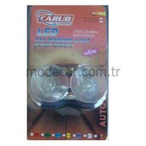 ModaCar Carub Lamba BR4301604 Vantuz Ledli 2 Sıralı Mavi 4301604