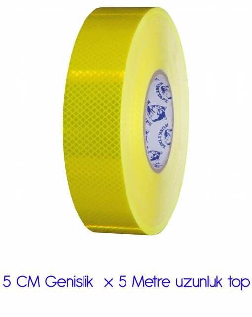ModaCar SARI Petek Desenli Fosfor 5 CM 540067