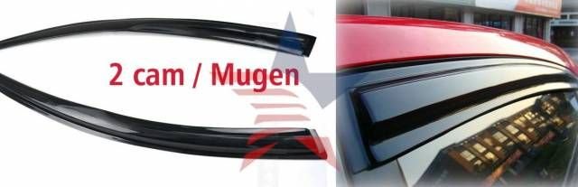 AeroVisor® MUGEN STYLE FORD TRANSIT CONNECT Ön SAĞ/SOL Rüzgarlık Seti 42b090