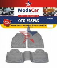 ModaCar PEUGEOT 5008 GRİ Özel Paspas Seti Parlatıcı HEDİYELİ 38c578