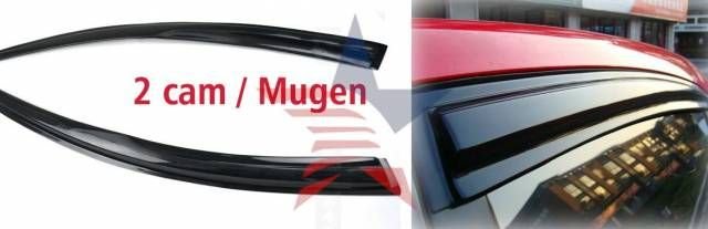 AeroVisor® MUGEN STYLE CITROEN BERLINGO 2008 Üzeri Ön Rüzgarlık 42b054