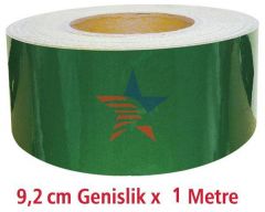 ArrowField 92 cm Genişlik X 1 METRE YEŞİL Fosfor Şerit 54d090
