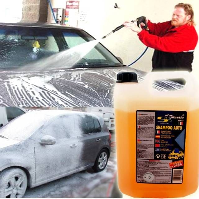 Stac Italy 5000 ml Konsantre Cilalı Oto Şampuanı 090316