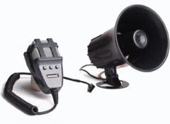 ModaCar Carub Siren 40W Elektronik+Megafon Siyah 2744101