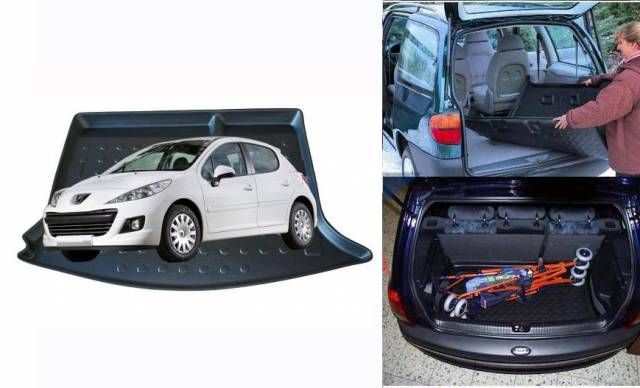 ModaCar M-Flex SİYAH PEUGEOT 207 Bagaj Havuzu 85h044