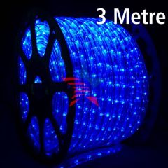 ModaCar LED Mavi Hortum Neon Rulo Işık 3 mt 370098