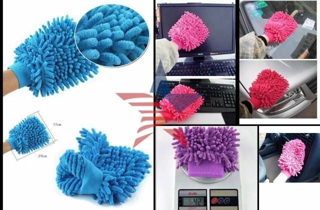 Makarina  Microfiber Tüm Alanlarda Temizlik Eldiveni 09c064