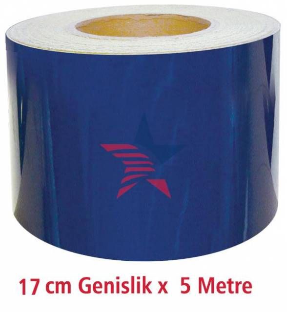 ModaCar 17 cm x 5 mt Mavi Fosfor Reflektiv Bant  540025