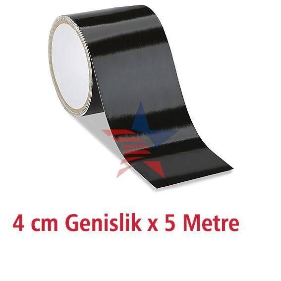 ModaCar 4 cm x 5 mt Siyah Fosfor Reflektiv Bant 540014