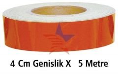 ModaCar 4 cm x 5 mt Turuncu Fosfor Reflektiv Bant  540013