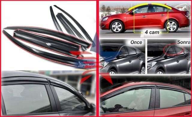 AeroVisor® MUGEN STYLE Opel Vectra B 1996-2001  Ön Arka Rüzgarlık Seti 42b111