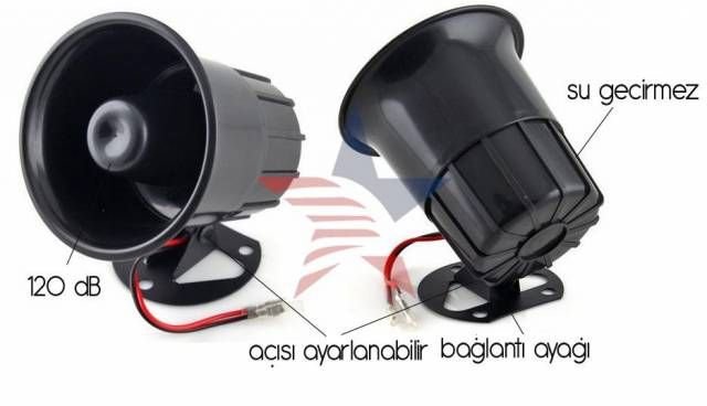 ModaCar 6 Sesli Alarm İkaz Sireni 461104
