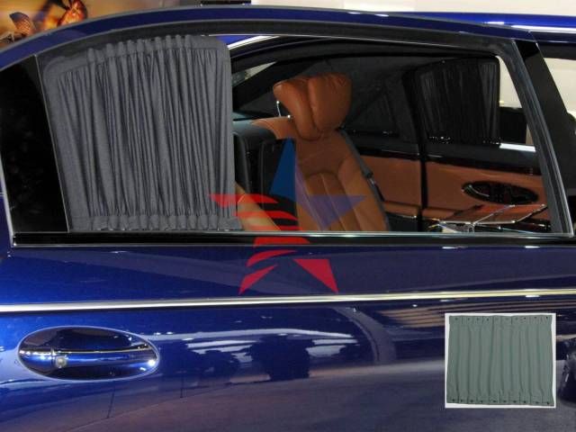 Micro-Sun GRİ FIAT DOBLO 2001-2011 CLASSIC ARKA TEK KAPI YAN ÇİFT SÜRGÜLÜ Raylı Perde 5 Cam 560224