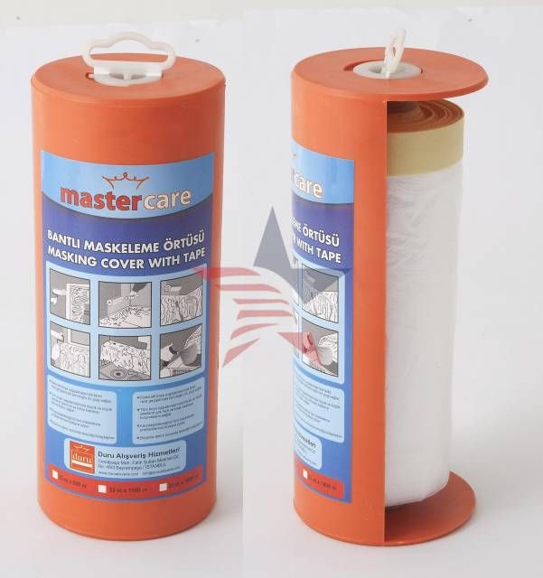 Mastercare Bantlı Folyo Kesme aparatı+Bantlı Maskeleme Folyosu55cmx33m 81d40941