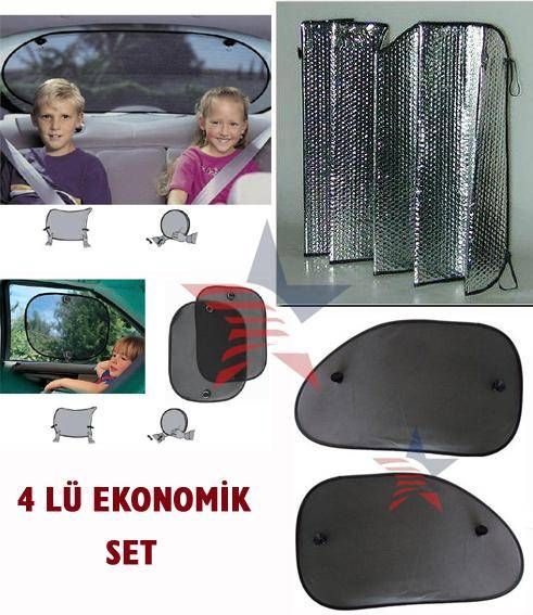 ModaCar M-Free 4 lü Ekonomik Perde Seti 40a011