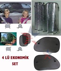 ModaCar M-Free 4 lü Ekonomik Perde Seti 40a011