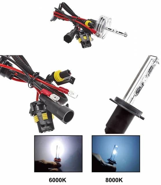 H1 6000 K Xenon Yedek Ampül 01b003