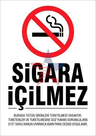 Automix 50cm 70cm 700 mic Sigara İçilmez
