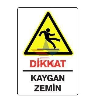 Automix Kaygan Zemin Dış Uyarı Levhası