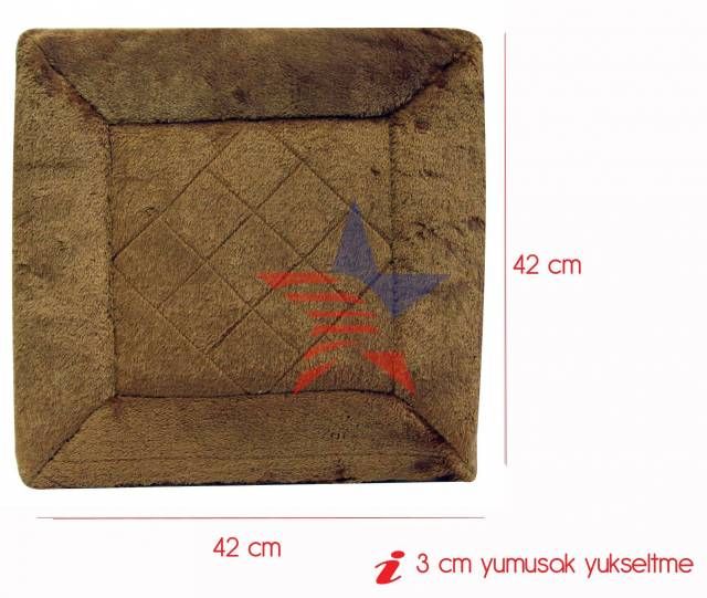 ModaCar Peluşlu Yumuşak Yükseltme Konfor Minderi 10c014