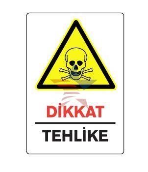Automix Ölüm Tehlikesi Dış Uyarı Levhası
