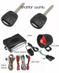 ModaCar Carub Alarm Formula Toyota Tip Anahtarlı BR0010901