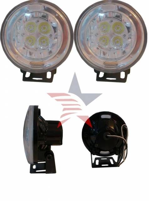 ModaCar Gündüz Ledli Yuvarlak 4 Ledli Beyaz 81b116
