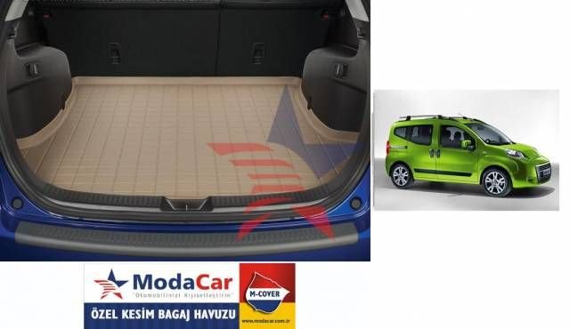 ModaCar M-Flex BEJ FIAT Fiorino Emotion Halı Zemin Bagaj Havuzu 85g127
