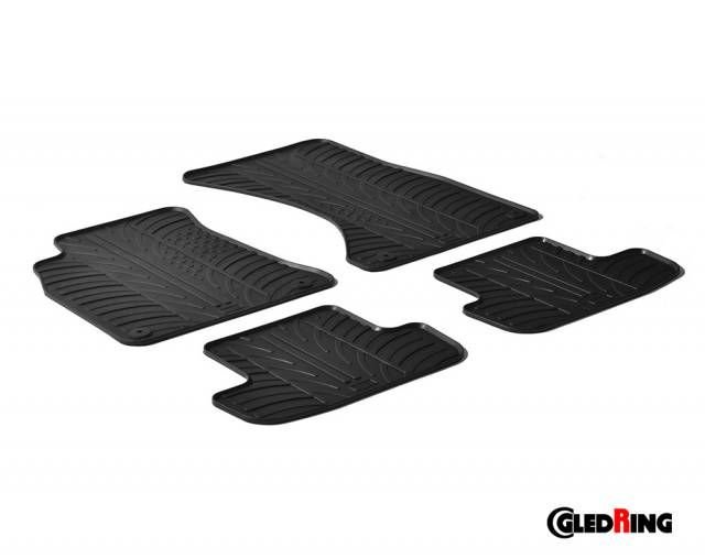 ModaCar PEUGEOT C-ELYSEE 2012>> SABİTLEMELİ,%100 Kauçuk Euro PASPAS