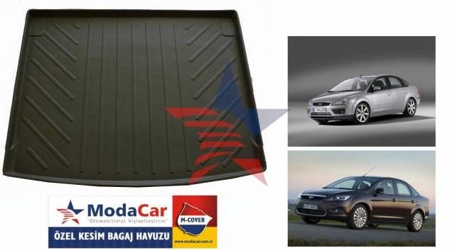 ModaCar M-Flex SİYAH FORD Focus 2 Sedan 2004 -2010 Arası Bagaj Havuzu 85h073