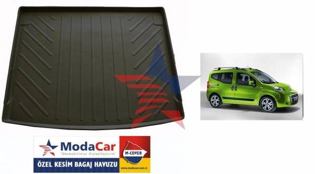 ModaCar M-Flex SİYAH FIAT Fiorino Emotion Halı Zemin Bagaj Havuzu 85h069