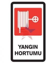 Automix Yangın Hortumu Uyarı Levhası