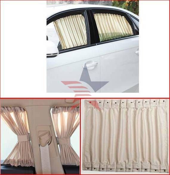 Micro-Sun KREM RENAULT MEGANE 1 KASA SEDAN Raylı Oto Perde 3 Cam  560540