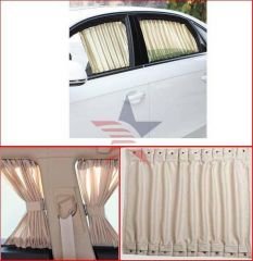 Micro-Sun KREM RENAULT MEGANE 1 KASA SEDAN Raylı Oto Perde 3 Cam  560540