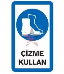 Automix Çizme Kullan Uyarı Levhası