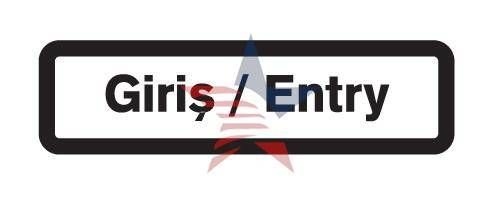 Automix Giriş-Entry Yönlendirme İşareti