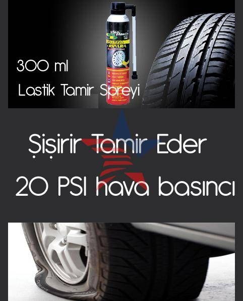 Stac Italy PATLAK Lastik Tamir Edici,Şişirici Sprey 091153
