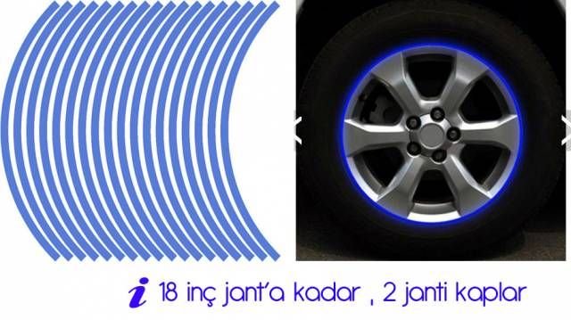 Transformacion MAVİ Jant Fosforu 55k004