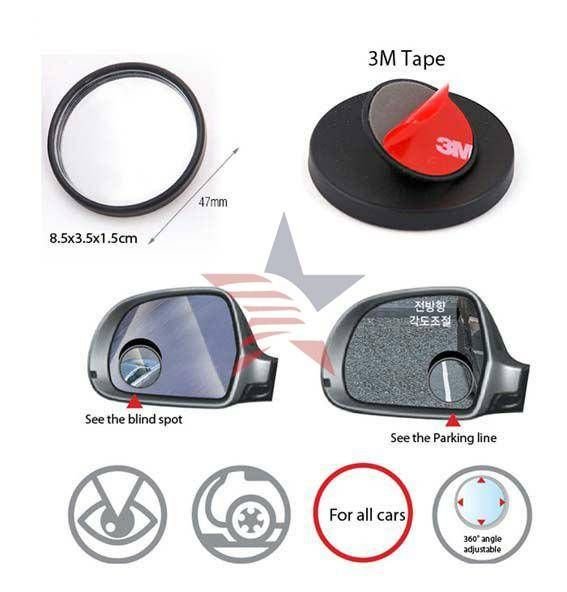 Transformacion Arkası Hareketli Kör Nokta Aynası Yuvarlak 04a053